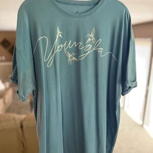 YoungLA Blue Graphic Tee